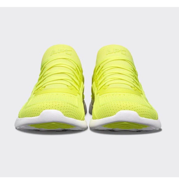 APL Men’s TechLoom Tracer Shoe in Neon Yellow size 8 - Picture 2 of 12